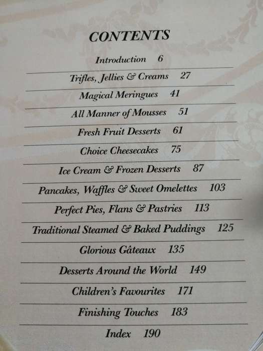 THE ENCYCLOPEDIA OF DESSERTS EMMA CODRINGTON MICHAEL RAFFAEL ( puddings  food )