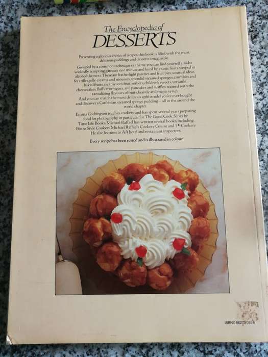 THE ENCYCLOPEDIA OF DESSERTS EMMA CODRINGTON MICHAEL RAFFAEL ( puddings  food )