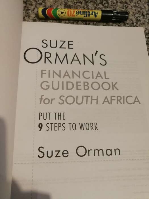 SUZE ORMAN`S FINANCIAL GUIDEBOOK Put the 9 Steps to Work  Workbook personal finance  S A Edition