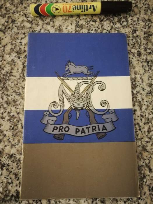 PRO PATRIA NATAL CARBINEER TROOPING THE COLOUR  at MARITZBURG COLLEGE 19 JANUARY 1980 Booklet