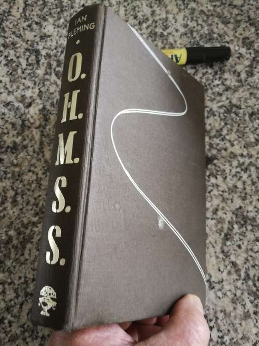 ON HER MAJESTY`S SECRET SERVICE IAN FLEMING Jonathan Cape First Edition Fifth Imp. 1963