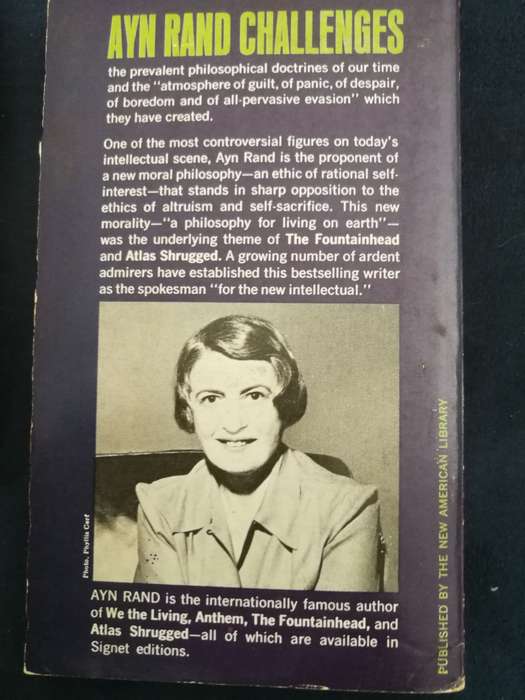 FOR THE NEW INTELLECTUAL AYN RAND The Philosophy of Ayn Rand
