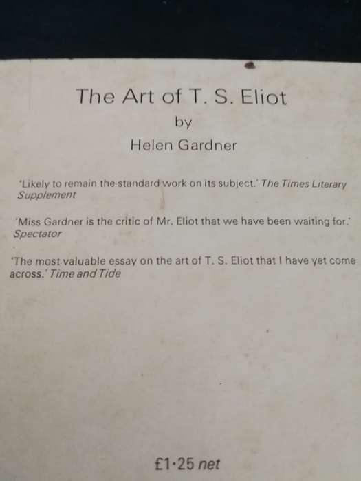 Bundle of 3 books  on T S ELIOT poems poetry