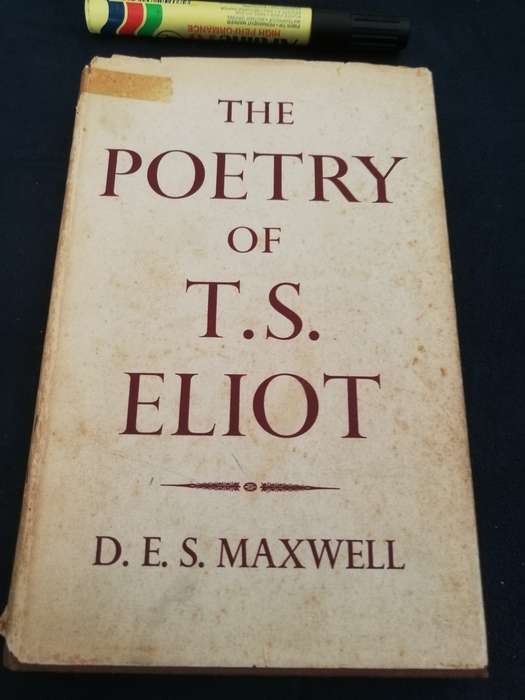 Bundle of 3 books  on T S ELIOT poems poetry