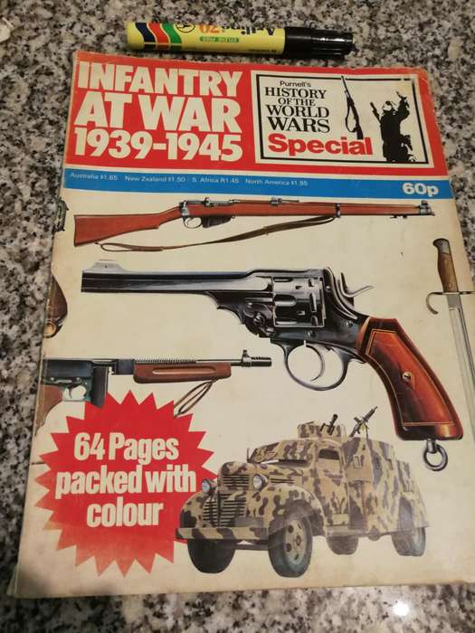 PURNELL`S History of the WORLD WARS SPECIAL INFANTRY AT WAR 1939-1945  ( WW2 WORLD WAR TWO army  )