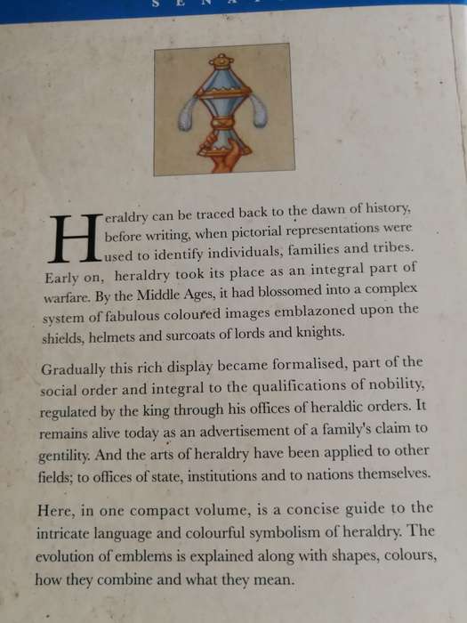 CONCISE ENCYCLOPEDIA OF HERALDRY GUY CADOGAN ROTHERY  pictorial representations identify individuals