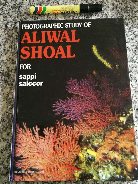 PHOTOGRAPHIC STUDY OF ALIWAL SHOAL REVISED EDITION LIMITED EDITION A D CONNELL scuba diving