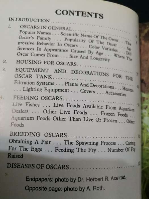 OSCARS NEAL PRONEK New Edition all colour photographs  ( tropical fish aquarium  )