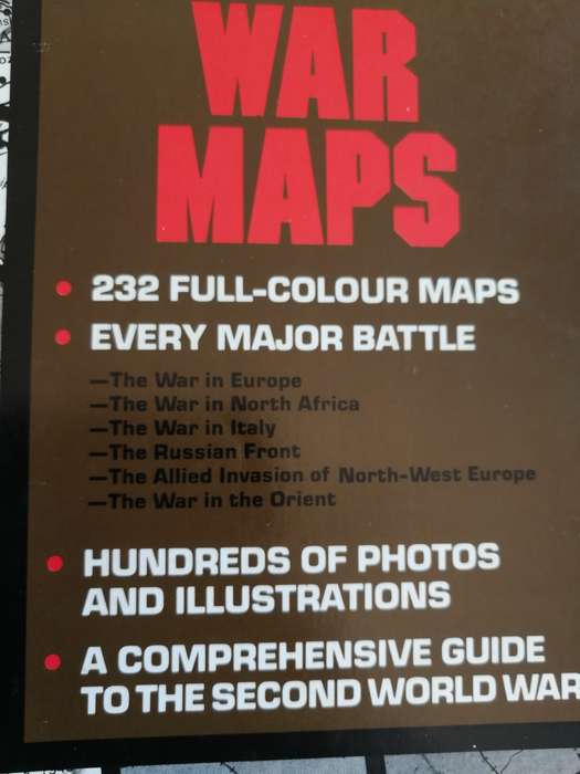WAR MAPS WORLD WAR II AIR SEA AND LAND SIMON GOODENOUGH WW2