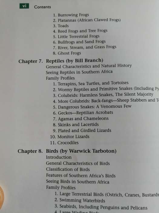 TRAVELLERS WILDLIFE GUIDES SOUTHERN AFRICA BILL BRANCH et al including Birds Reptiles and Mammals