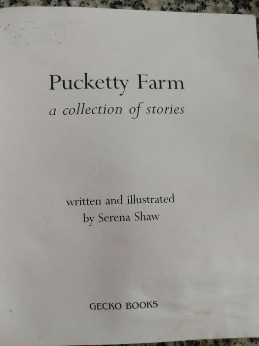 Pucketty Farm by Serena Shaw - Signed by the author