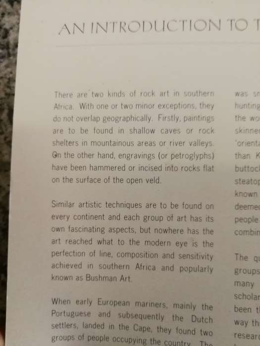 BUSHMAN ART OF SOUTHERN AFRICA 40 SIGNIFICANT SITES BUSHMAN   BERT WOODHOUSE  bushmen paintings