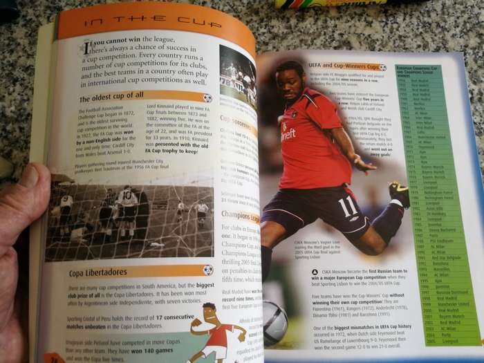 FANTASTIC FOOTBALL CLIVE GIFFORD  ( Includes the 2006 World Cup Chart )   ( Soccer )
