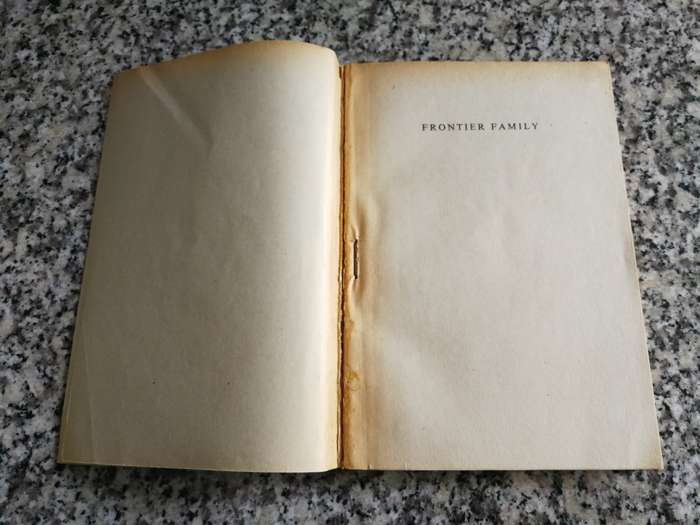 FRONTIER FAMILY by JOHANNES MEINTJIES A DASSIE BOOK