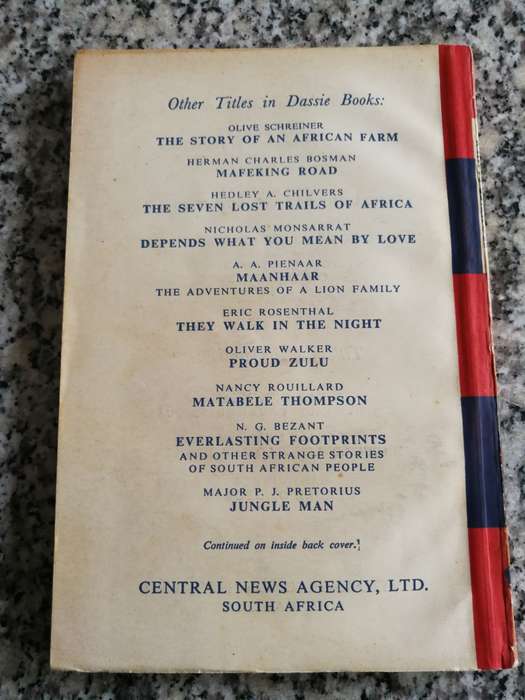 FRONTIER FAMILY by JOHANNES MEINTJIES A DASSIE BOOK