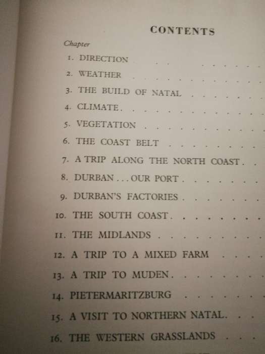 EAST OF THE DRAKENSBERG A Story GEOGRAPHY of Natal J M NICHOLSON & J G MORTON 1965
