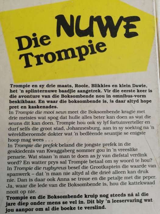 TROMPIE OMNIBUS Nommer 4  Drie Boeke in Een TOPSY SMITH Hardcover