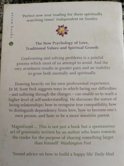 THE ROAD LESS TRAVELLED M SCOTT PECK