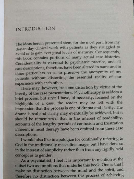 THE ROAD LESS TRAVELLED M SCOTT PECK