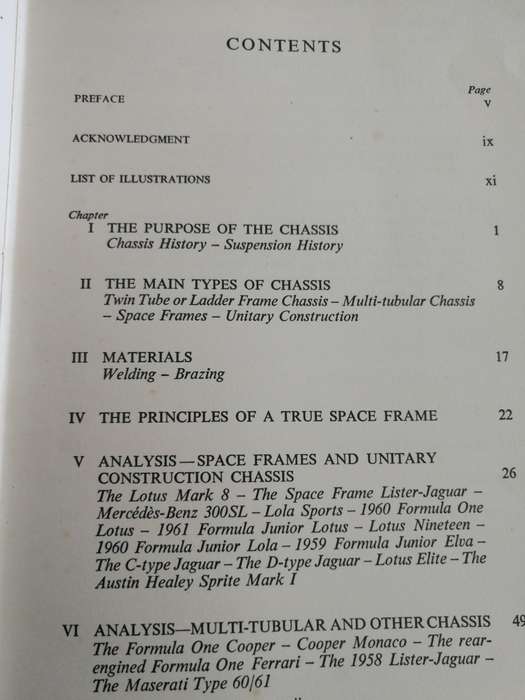 RACING & SPORTS CAR CHASSIS DESIGN M COSTIN and D PHIPPS Second Imp. 1962