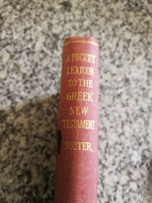 2 books A MANUAL GREEK LEXICON OF THE NEW TESTAMENT  G ABBOTT SMITH  plus another similar book