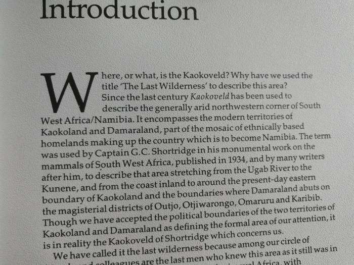 Clive Walker KAOKOVELD The Last Wilderness ANTHONY HALL MARTIN CLIVE WALKER J du P BOTHMA
