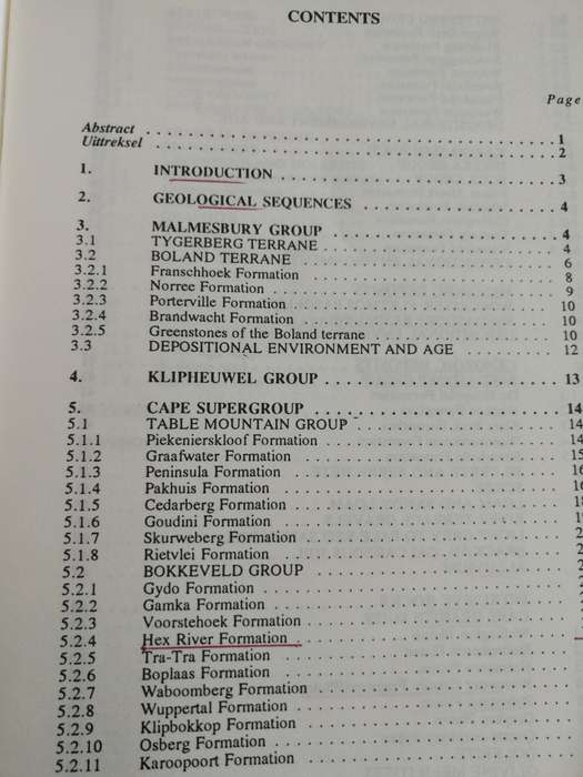 S. Africa WORCESTER GEOLOGICAL SURVEY EXPLANATION SHEET 3319 P G GRESSE J N THERON geology