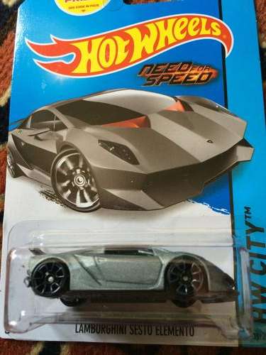 Hot wheels Lamborghini sesto need for speed long card