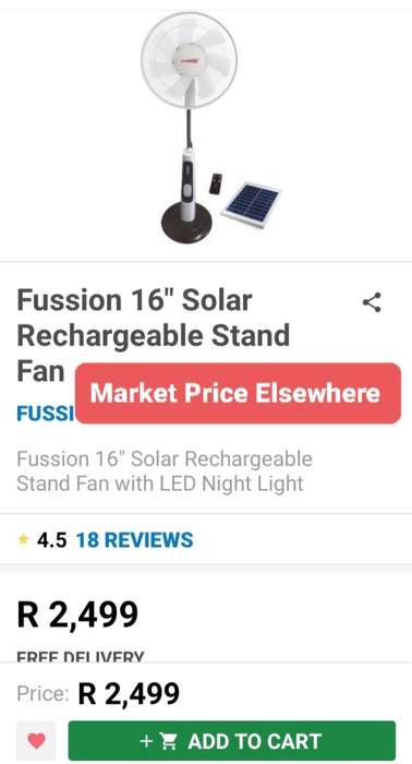 RECHARGEABLE PEDESTAL FAN (16` BLADES) LAST STOCK AVAILABLE