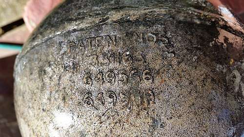 Early 1900's Deep Sea Buoy - Phillips Trawl Float -  Zink Alloy