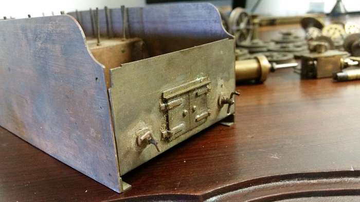 Brass Model Steam Train Parts, Steel Wheels - Assorted Odds and Ends - Job Lot