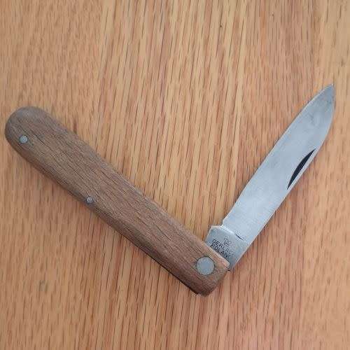 Gerlach Poland - Pocket Knife Single Blade - Beech Wood Handle