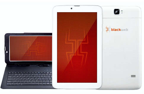 Blackweb S7200 7" Android Tablet + Leather Case + Keyboard *Brand New Sealed*