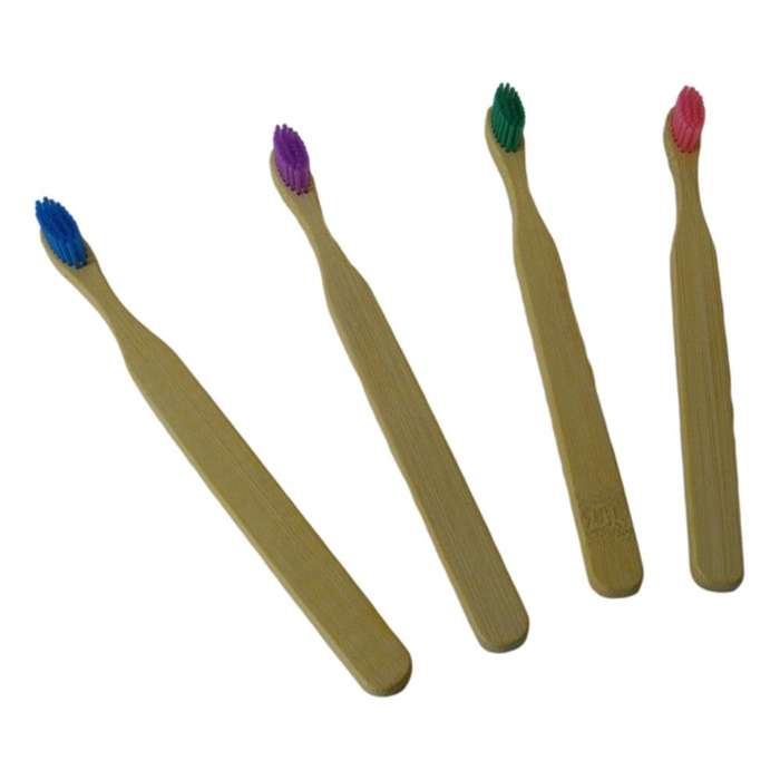 Bamboo toothbrush set