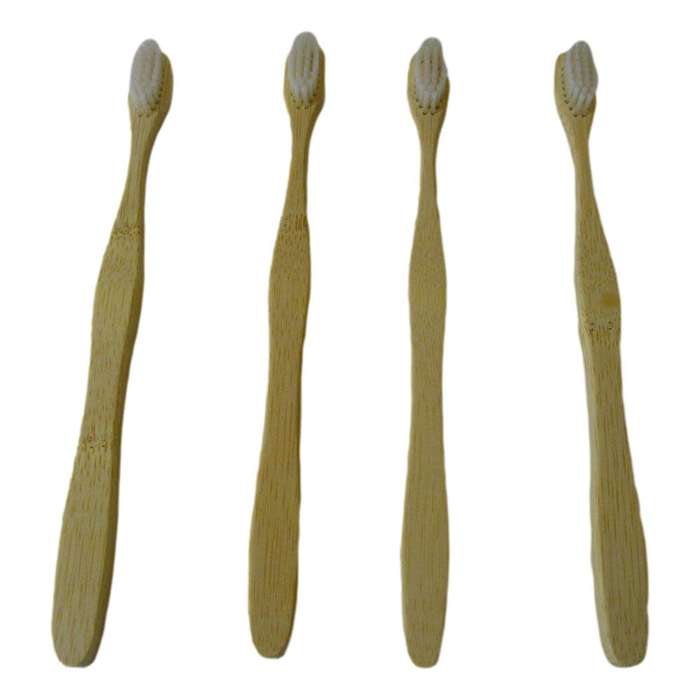 Bamboo toothbrush set