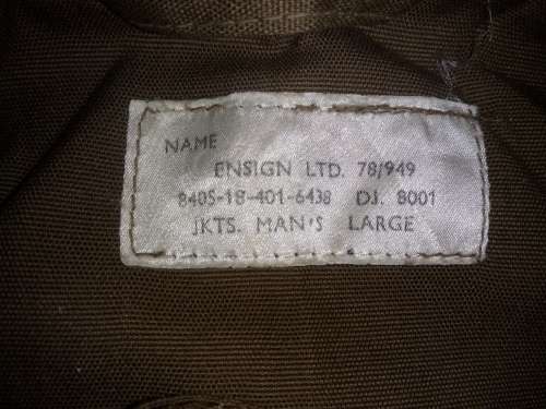SADF Nutria Bush Jacket size L