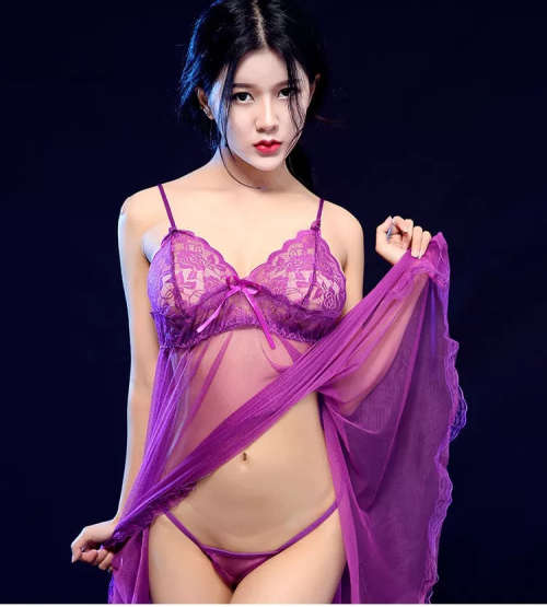 Sexy and Tempting Lace Night Skirts (S/M, Body Weight less 60 KG)