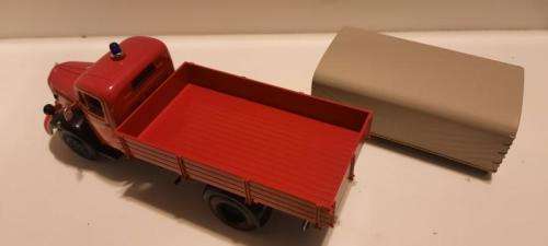 MERCEDES BENZ L3500 CANVAS TRUCK FIRE SERVICES