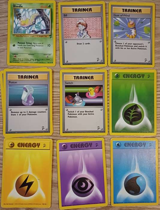 POKEMON Base Set 2 Trading Cards (Price per card)