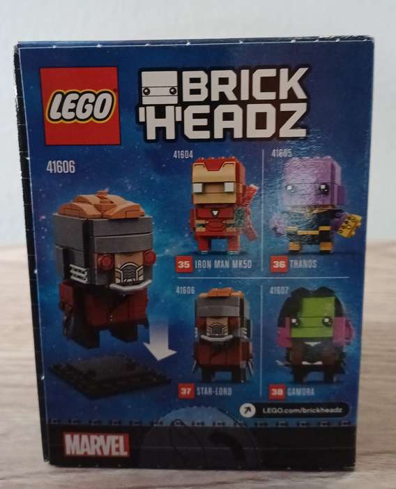 LEGO BrickHeadz Star Lord (41606) - 113 pieces, 7cm tall