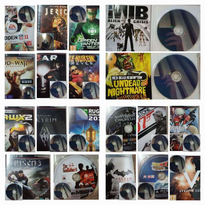 PLAYSTATION 3 GAMES (Price per game)