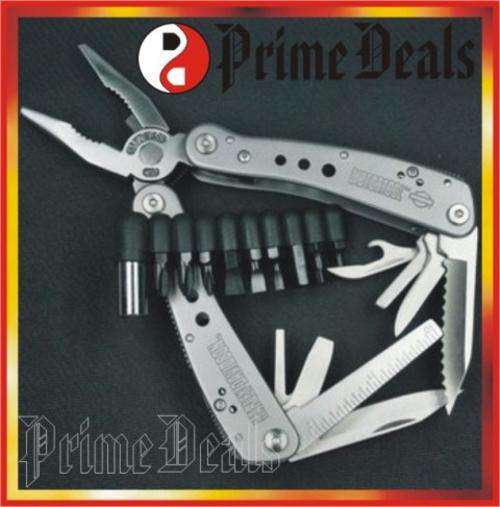 2 to Go!! HARLEY DAVIDSON 22-in-1 MOTOR TOOL - Supplied in a Nylon Pouch - EXCELLENT QUALITY!!