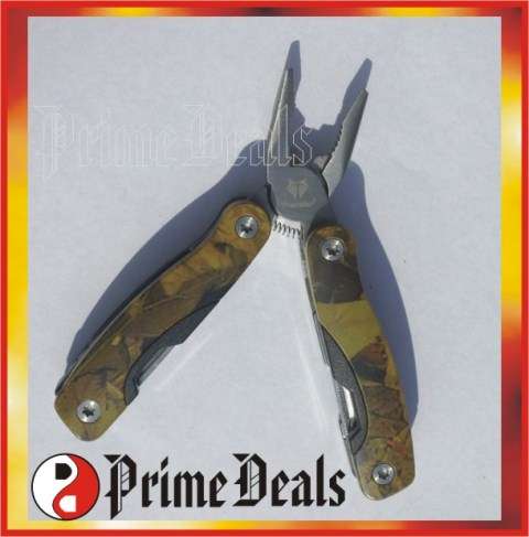 4 to GO!! TRAVELER 15-in-1 Mini Camo Multi-Functional Tool - NYLON POUCH - VERY HANDY!!!!