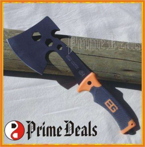 2 to GO!!  COLUMBIA BG3013A FIELD / FIRE / CAMPING AXE - COMPACT & SHARP - Get the job done!!