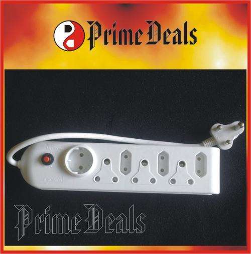 8 to GO!! REDISSON M-07A 7-WAY MULTI-PLUG - 0.5m Cable - 7 Sockets - PLUG THEM ALL TOGETHER!!