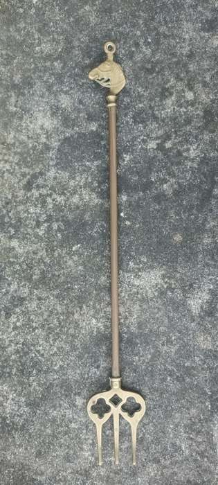VINTAGE Brass Toasting Forks × 2