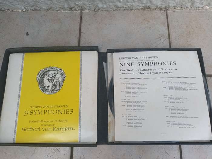Beethoven/ Herbert Von Karajan, Berliner Philharmoniker  9 Symphonien