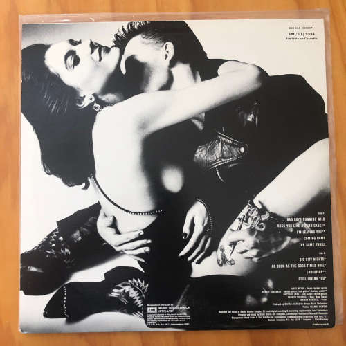 SCORPIONS - LOVE AT FIRST STING . LP Vinyl Album