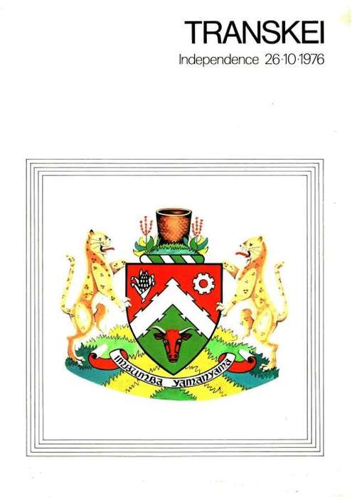 Transkei - Independence   --   26.10.1976