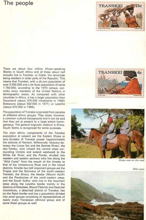 Transkei - Independence   --   26.10.1976